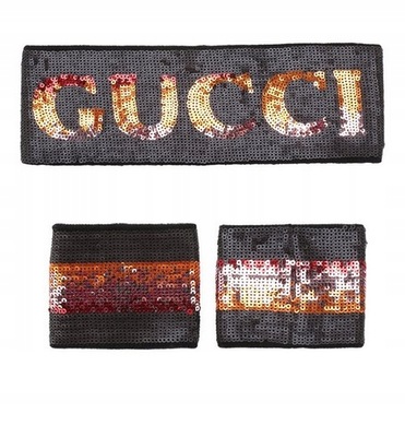 GUCCI KOMPLET CEKINOWYCH OPASEK /S