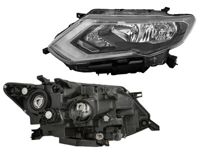 Nissan rogue 2017-2020 фара лампа левая europe europe type 260606fp1a фото №1