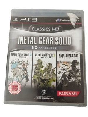 PS3 METAL GEAR SOLID HD COLLECTION GRA PLAYSTATION