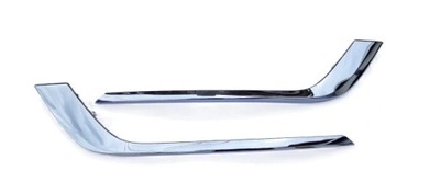 Renault talisman 2016- молдинг решітка бампера права + ліва фото №1