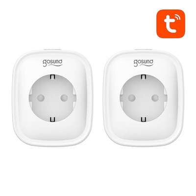 Inteligentne gniazdko WiFi Gosund SP1, 2 sztuki (dwupak), Tuya