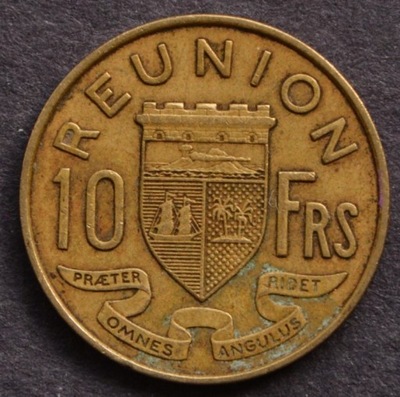 Reunion - 10 franków 1971
