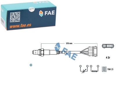 FAE ZONDAS LAMBDA ZONDAS FAE 6U0906265C 6U0906265D 6U09062 