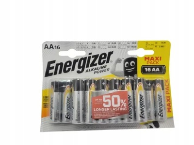 Bateria alkaliczna Energizer AAA (R3) 16 szt.