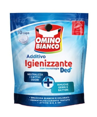 Odplamiacz w tabletkach Omino Bianco DEO 10szt