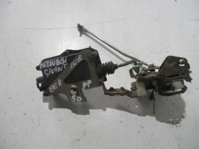 Замок двері передній правий mitsubishi galant v 86r фото №1