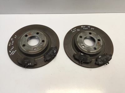 Mercedes slc w172 2.0 cgi 2019 диск гальмівна задня фото №1