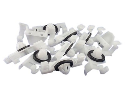 10x клипса клипса накладки порог mercedes c219 w211 w221 фото №1