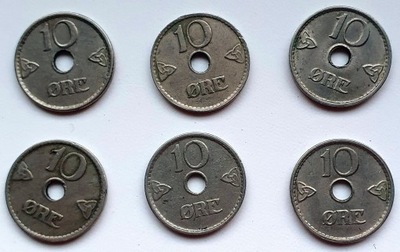 NORWEGIA 10 ORE 1925/1941