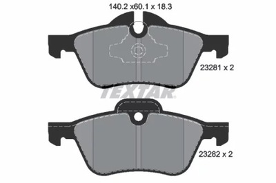 КОЛОДКИ ГАЛЬМІВНІ EPAD ПЕРЕДНЯ 2328181/TEX