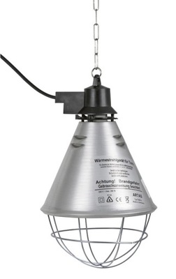 Promiennik lampa oprawa kwoka Kerbl 21cm 175W