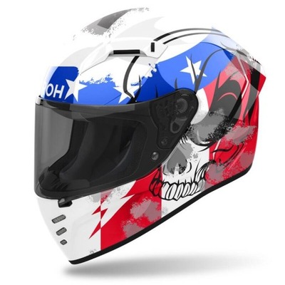 Kask motocyklowy AIROH CONNOR NATION GLOSS kask S