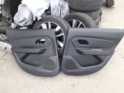 Обивка дверь обшивка задняя dacia duster ii 17- фото №1