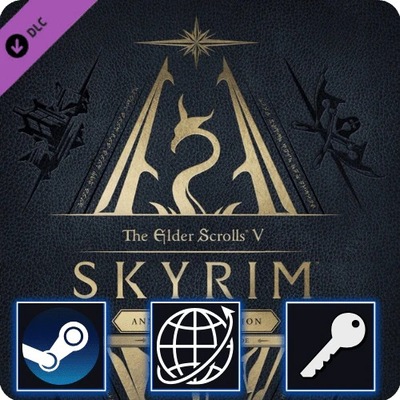The Elder Scrolls V: Skyrim Anniversary Upgrade DLC (PC) Steam Klucz Global