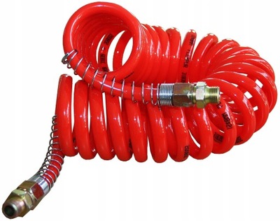 CABLE SPIRALNY NEUMÁTICO M22 6M SILIKONOWY ROJO  