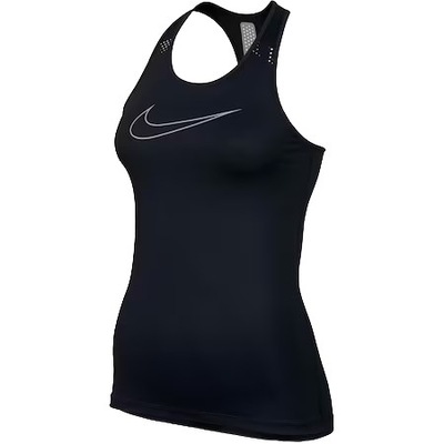 Koszulka Nike damska tanktop czarna logo r. XL