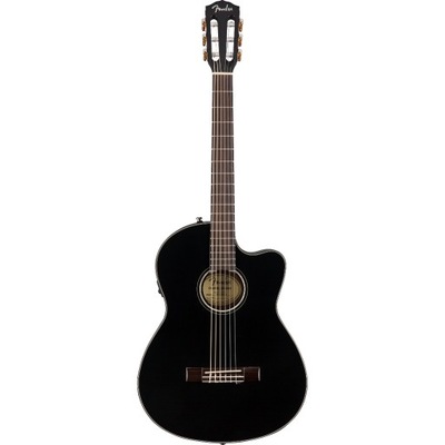 Gitara klasyczna Fender CN-140SCE BLK w/case EXPO