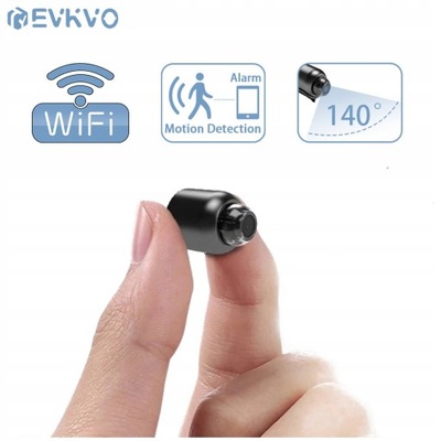 Kamera szerokokątna 1080P WIFI mini 140