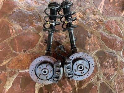 Outlander iii поворотный кулак амортизатор левый 18r фото №1