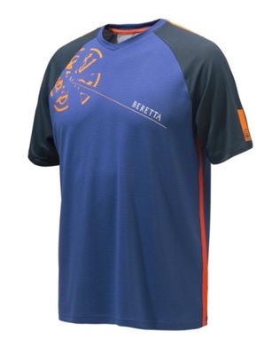 Koszulka T-Shirt Beretta Bullseye Blue