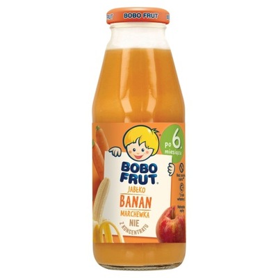 Bobo Frut Nektar jabłko banan marchewka 300ml