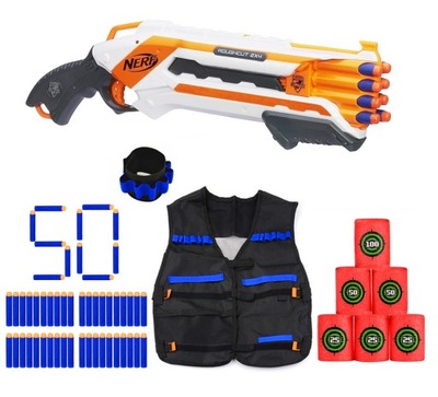 WYRZUTNIA NERF ELITE SHOTGUN ROUGH CUT MEGAPACK