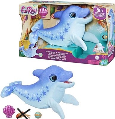 Interaktywna zabawka delfin 80+ dźwięków INTERAKTYWNY DELFINEK HASBRO