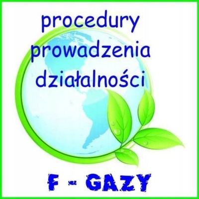 Procedury f-gazowe do UDT - sama likwidacja