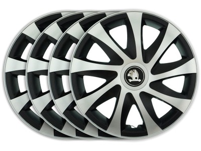 TAPACUBOS 16 PARA SKODA OCTAVIA KODIAQ FABIA KAROQ DRM  