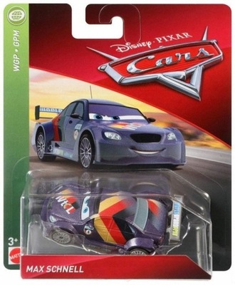 Cars Auta C Disney Mattel skala 1:55 - MAX SCHNELL
