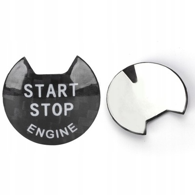 Przycisk Start/Stop silnika z włókna węglowego