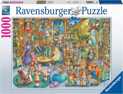 Ravensburger 1000 PUZZLE Midnight in the Library