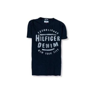 Tommy Hilfiger Denim tshirt klasyk logo unikat M