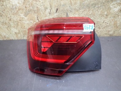 Фара задній ліва vw polo рестайлінг  led 2g0945207g фото №1