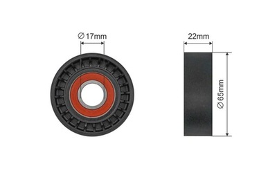 ROLLO TENSOR CORREA WIELOROWKOWEGO MERCEDES A CLASE 160 170 CDI 98-02.01  