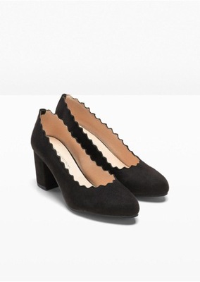 1F6D10 BPC CZÓŁENKA CZARNE NA OBCASIE 37