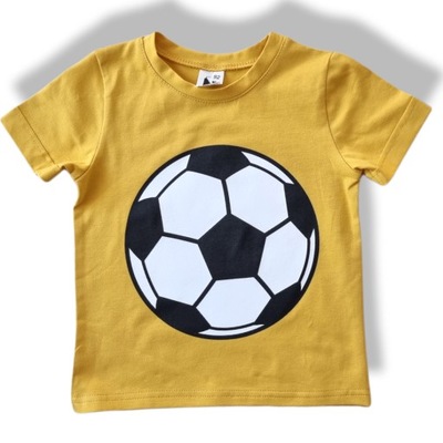 T-shirt Koszulka Chłopięca Koszulka dla chłopca lato piłka Style Kids 92