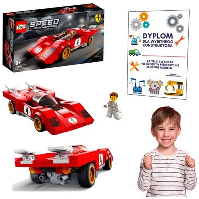 LEGO FERRARI 512 M SPORTOWA WYŚCIGÓWKA BOLID 2w1