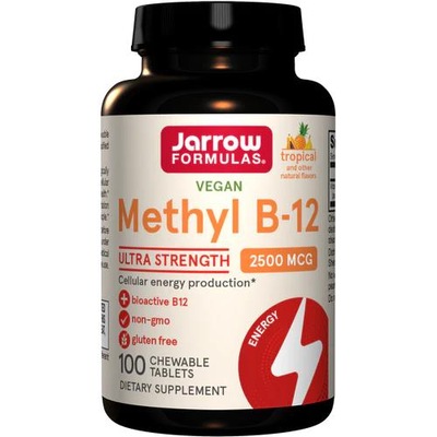 Jarrow Formulas Methyl B-12 2500mcg 100tab WITAMINA B12 METYLOKOBALAMINA