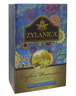 CZARNA HERBATA ZYLANICA PREMIUM BLACK TEA STAR FRUIT FBOP 100 GR