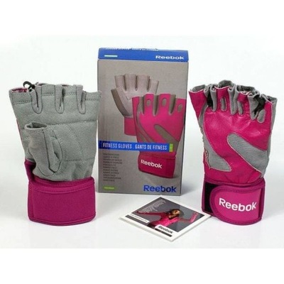 Rękawiczki treningowe Reebok Fitness I300/Pink XL