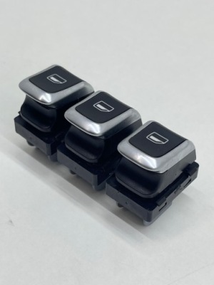 Audi a7 a6 c7 кнопки переключатели окон хромированные фото №1