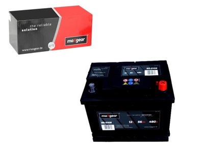 BATTERY 12V 56AH 480A L- 242X175X190 MAXGEAR  