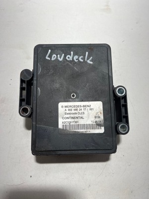 CONTROL UNIT MODULE AIR BAGS ECAS MERCEDES ACTROS MP 4 A0034462417  