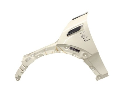 Mini clubman f54 крыло  левое  перед 850 peper white 100 mic фото №1