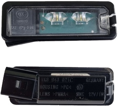 ПЛАФОН LED (СВЕТОДИОД ) НОМЕРА НОМЕРА AUDI VW SEAT 1K8943021C