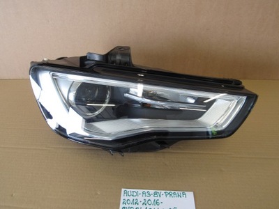 Audi a3 8v 2012-2016 лампа правая перед фото №1