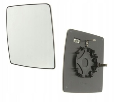 Вкладиш скло дзеркало лівий opel combo c 02-10 фото №1