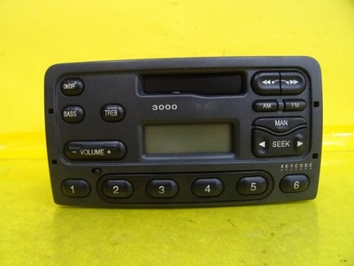 Радіо ford 3000 + kod ford fiesta 96fp-18k876-ec nr200 фото №1