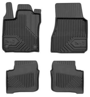 SMART FORFOUR 2 2014-2020 ALFOMBRILLAS GOMA KORYTKA 77  